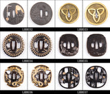 Delicate Alloy Tsuba Hand Guard For Japanese Samurai Swords