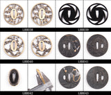 Delicate Alloy Tsuba Hand Guard For Japanese Samurai Swords