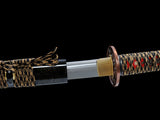 Japanese Samurai Sword Folded Steel Katana SHIJIAN180701