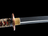Japanese Samurai Sword Folded Steel Katana SHIJIAN180701