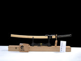 Japanese Samurai Sword High Carbon Steel Clay Tempered Katana SHIJIAN180707