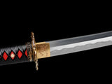 Japanese Samurai Sword High Carbon Steel Clay Tempered Katana SHIJIAN180706