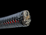 Japanese Samurai Sword High Carbon Steel Clay Tempered Katana SHIJIAN180706