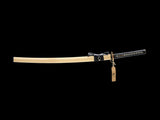 Japanese Samurai Sword High Carbon Steel Clay Tempered Katana SHIJIAN180707