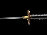 Japanese Samurai Sword High Carbon Steel Clay Tempered Katana SHIJIAN180707