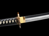 Japanese Samurai Sword High Carbon Steel Clay Tempered Katana SHIJIAN180707