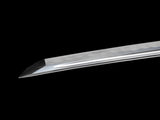 Japanese Samurai Sword Folded Steel Clay Tempered Katana SHIJIAN180708