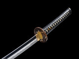 Japanese Samurai Sword Folded Steel Clay Tempered Katana SHIJIAN180709