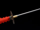 Japanese Samurai Sword High Carbon Steel Clay Tempered Katana SHIJIAN190305