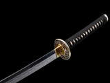 Japanese Samurai Sword Folded Steel Clay Tempered Katana SHIJIAN190309