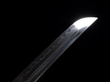 Japanese Samurai Sword High Carbon Steel Clay Tempered Katana SHIJIAN190305