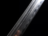 Japanese Samurai Sword Folded Steel Clay Tempered Katana SHIJIAN190303
