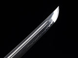 Japanese Samurai Sword High Carbon Steel Clay Tempered Katana SHIJIAN190306