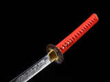 Japanese Samurai Sword High Carbon Steel Clay Tempered Katana SHIJIAN190305