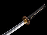 Japanese Samurai Sword High Carbon Steel Clay Tempered Katana SHIJIAN190306