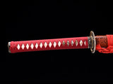 Japanese Samurai Sword High Carbon Steel Clay Tempered Katana SHIJIAN190304