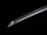 Japanese Samurai Sword High Carbon Steel Clay Tempered Katana SHIJIAN190306