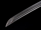 Japanese Samurai Sword Folded Steel Clay Tempered Katana SHIJIAN190303