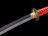 Japanese Samurai Sword High Carbon Steel Clay Tempered Katana SHIJIAN190305