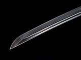 Japanese Samurai Sword High Carbon Steel Clay Tempered Katana SHIJIAN190304