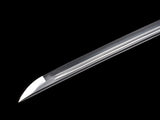 Japanese Samurai Sword High Carbon Steel Clay Tempered Katana SHIJIAN190306