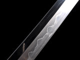 Japanese Samurai Sword Folded Steel Clay Tempered Katana SHIJIAN190309