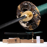 Japanese Samurai Sword High Carbon Steel Clay Tempered Katana SHIJIAN180501