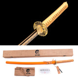 Japanese Samurai Sword Golden Blade Katana SHIJIAN180604