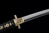 Japanese Samurai Sword High Carbon Steel Clay Tempered Tachi Sword SHIJIAN190802