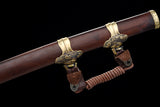 Japanese Samurai Sword High Carbon Steel Clay Tempered Tachi Sword SHIJIAN190802