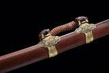 Japanese Samurai Sword High Carbon Steel Clay Tempered Tachi Sword SHIJIAN190802