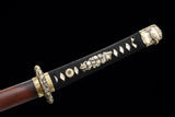 Japanese Samurai Sword High Carbon Steel Clay Tempered Tachi Sword SHIJIAN190802