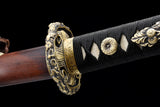 Japanese Samurai Sword High Carbon Steel Clay Tempered Tachi Sword SHIJIAN190802