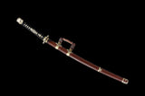 Japanese Samurai Sword High Carbon Steel Clay Tempered Tachi Sword SHIJIAN190802