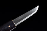 Japanese Samurai Sword Folded Steel Tantō SHIJIAN190803