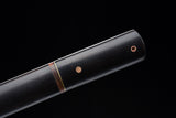 Japanese Samurai Sword Folded Steel Tantō SHIJIAN190803