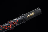 Japanese Samurai Sword Folded Steel Tantō SHIJIAN190804