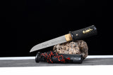Japanese Samurai Sword Folded Steel Tantō SHIJIAN190804
