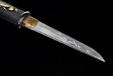 Japanese Samurai Sword Folded Steel Tantō SHIJIAN190804