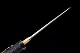 Japanese Samurai Sword Folded Steel Tantō SHIJIAN190804
