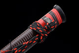 Japanese Samurai Sword Folded Steel Tantō SHIJIAN190805