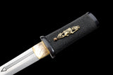 Japanese Samurai Sword Folded Steel Tantō SHIJIAN190805