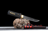 Japanese Samurai Sword Folded Steel Tantō SHIJIAN190805