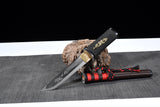 Japanese Samurai Sword Folded Steel Tantō SHIJIAN190805