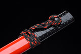 Japanese Samurai Sword Folded Steel Tantō SHIJIAN190806