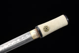 Japanese Samurai Sword Folded Steel Tantō SHIJIAN190806