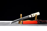 Japanese Samurai Sword Folded Steel Tantō SHIJIAN190806