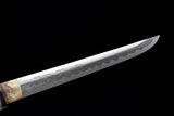Japanese Samurai Sword Folded Steel Tantō SHIJIAN190806