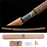 Japanese Samurai Sword Folded Steel Clay Tempered Katana SHIJIAN202005