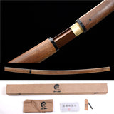 Japanese Samurai Sword Red Blade Folded Steel Katana SHIJIAN202007